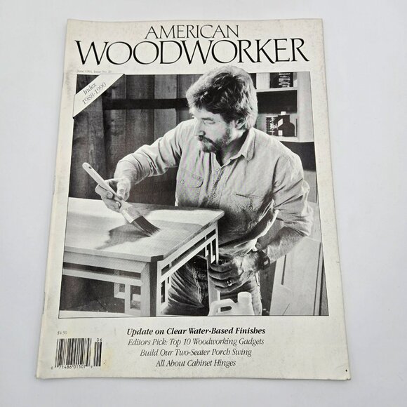 American Woodworker Magazine Lot December 1990 February April June December 1991 - Picture 8 of 14